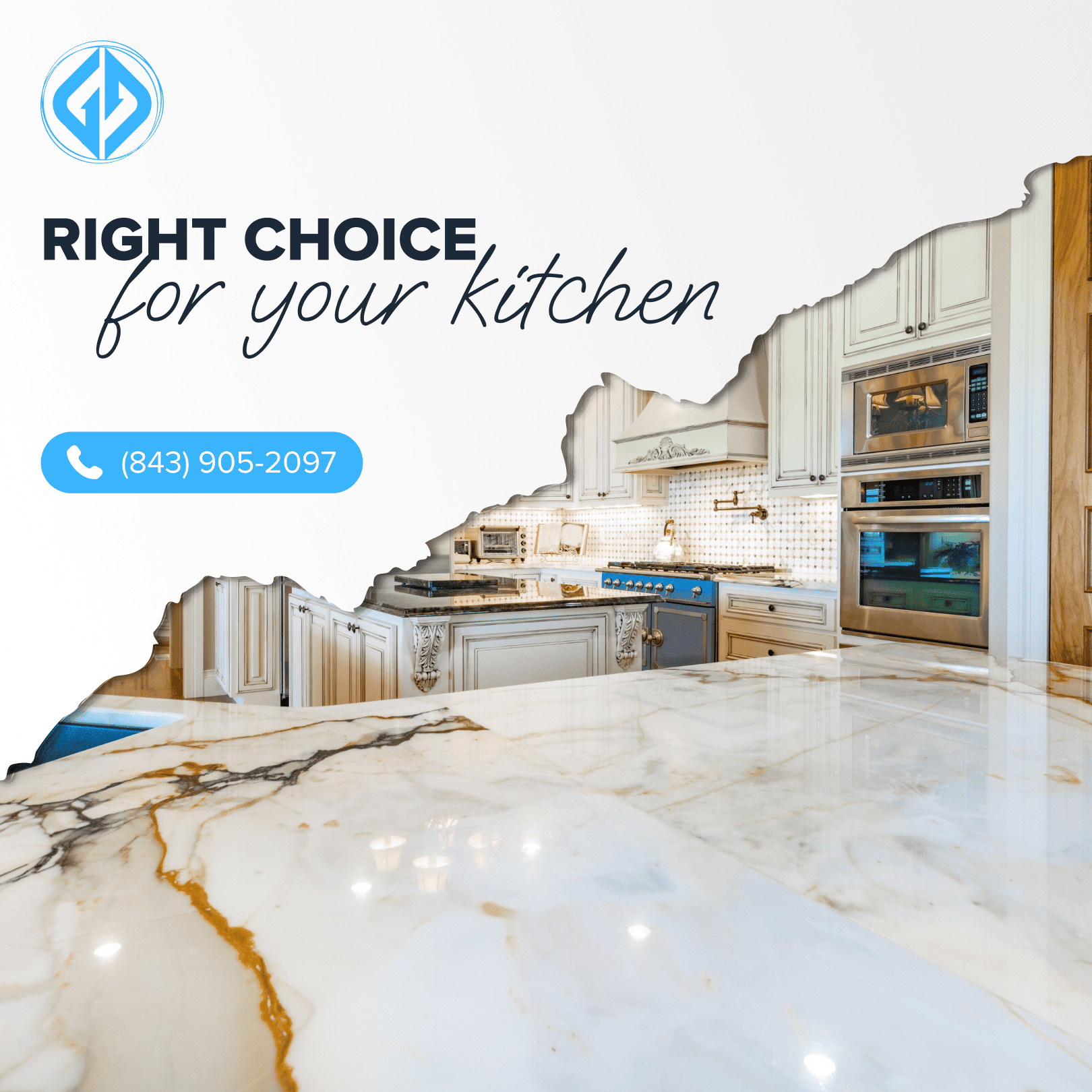 How Durable Are Marble Kitchen Countertops in a Busy Household?