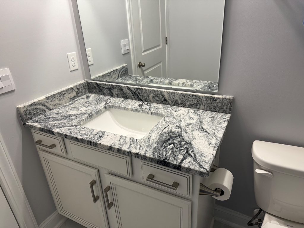 3cm Viscon White countertops Myrtle Beach