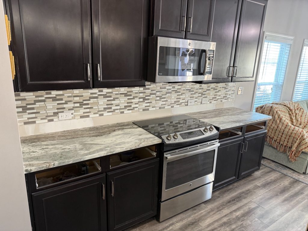 Fantasy Brown Leathered Countertops Fantasy Brown Leathered Countertops