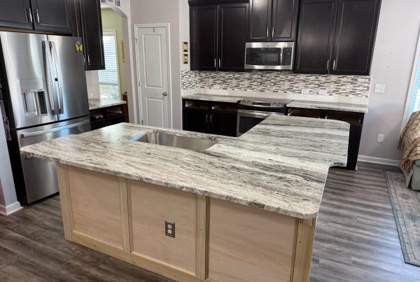Fantasy Brown Leathered Countertops Myrtle Beach