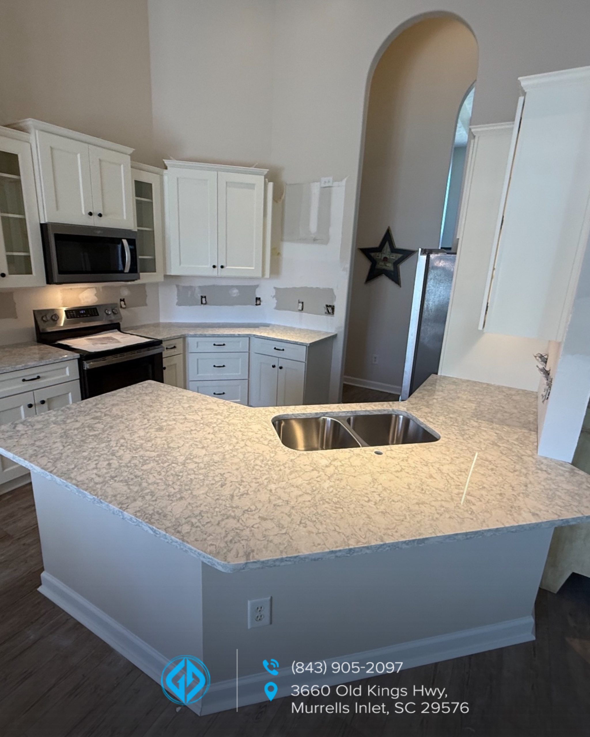 How Much Veining Is Too Much for a Kitchen Countertop?