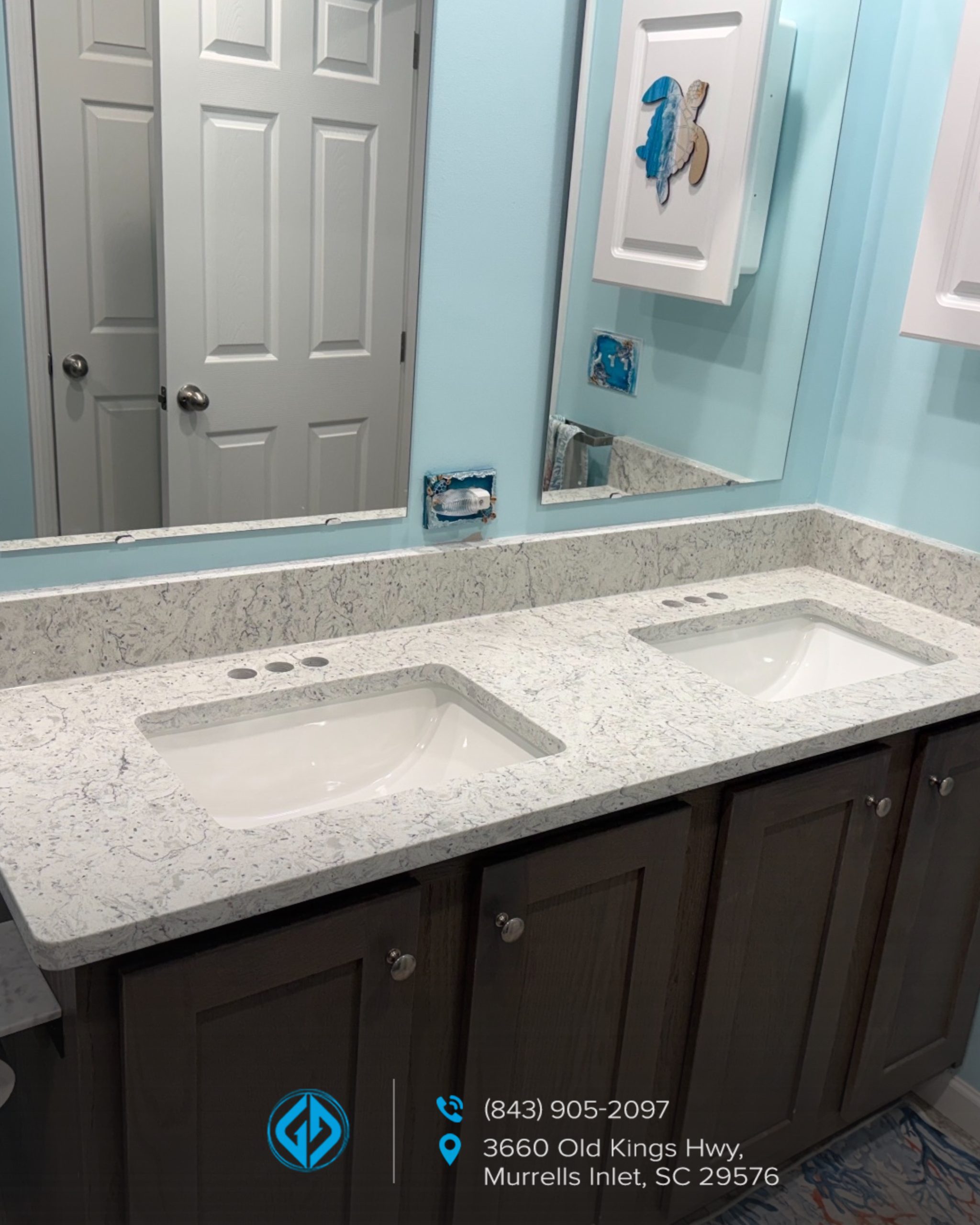 What Countertop Is Best for a Bathroom With Daily Moisture and Poor Ventilation?