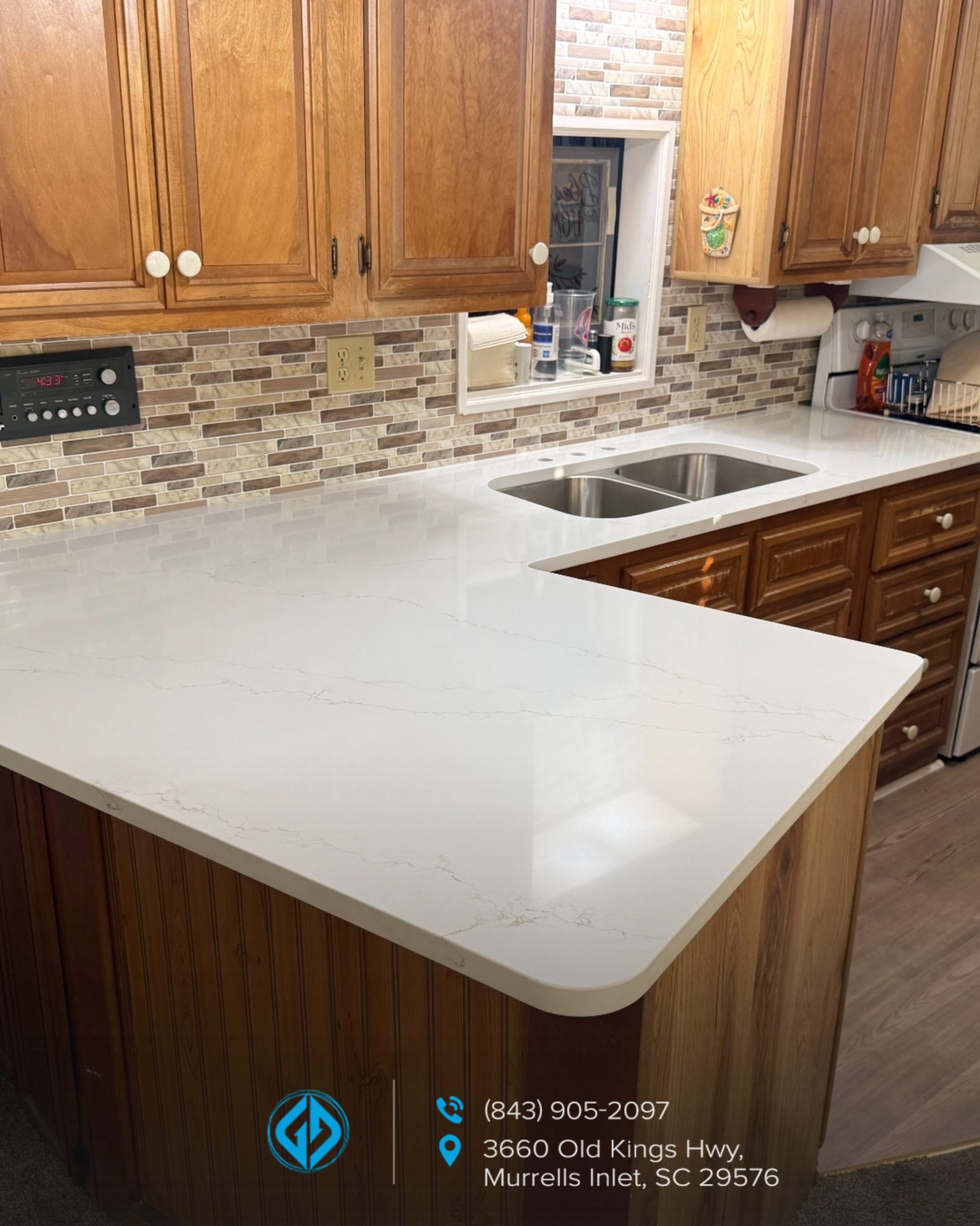 How Do I Know If a Countertop Pattern Will Feel Too Busy After Installation?