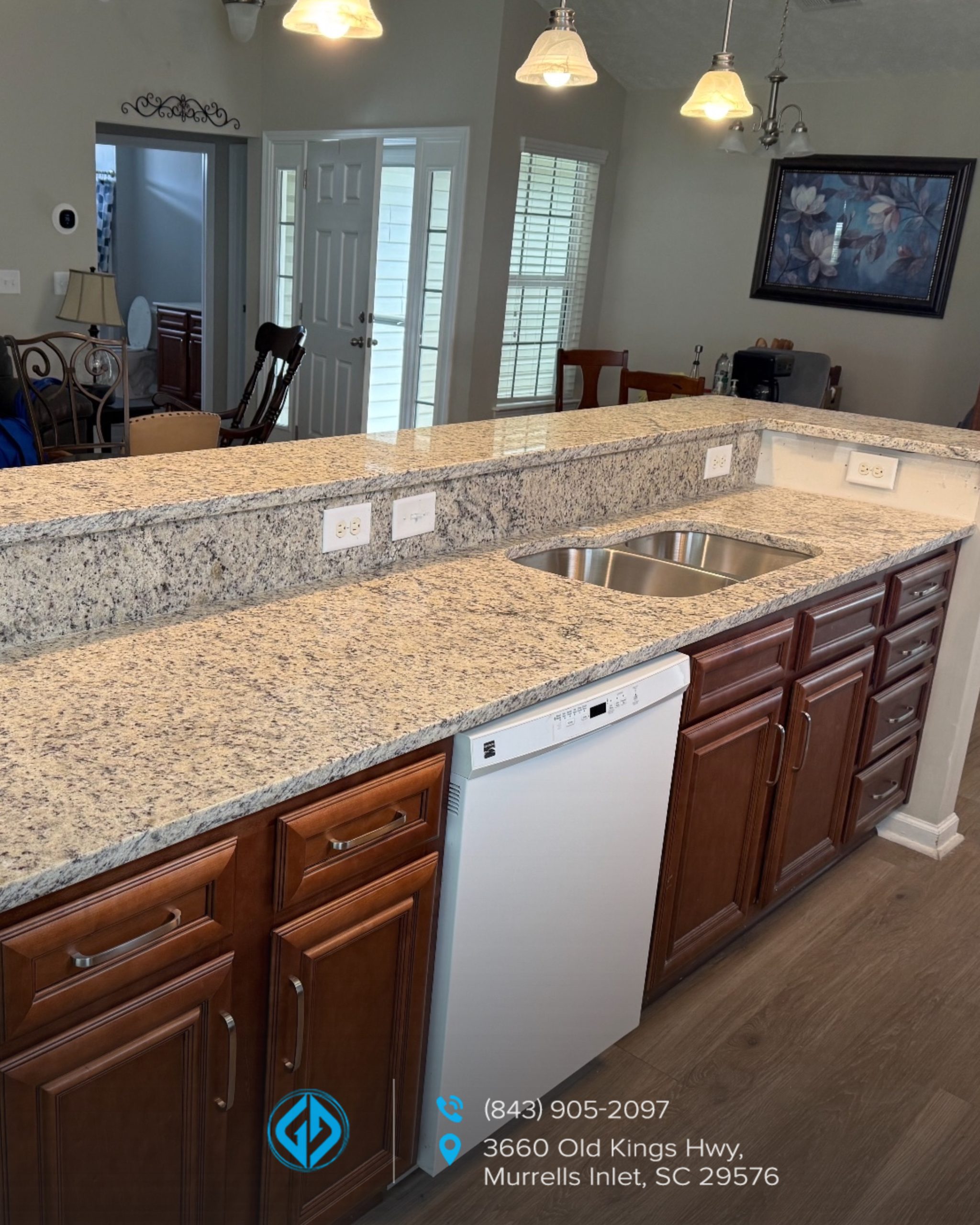 What Countertop Is Best If I Want a Soft, Not Overly Shiny Look?